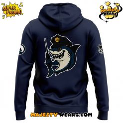San Jose Sharks 2025 First Responders Night Special Hoodie