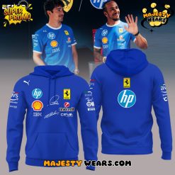 Scuderia Ferrari 2025 Special Blue Hoodie