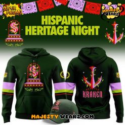 Seattle Kraken 2025 Hispanic Heritage Night Special Hoodie