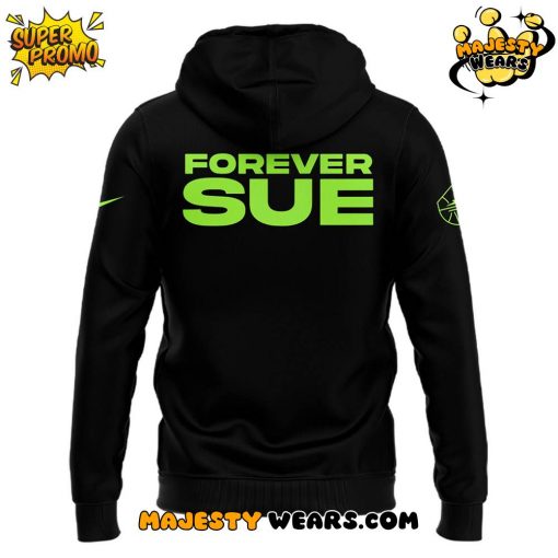 Seattle Storm Forever Sue Special Black Hoodie