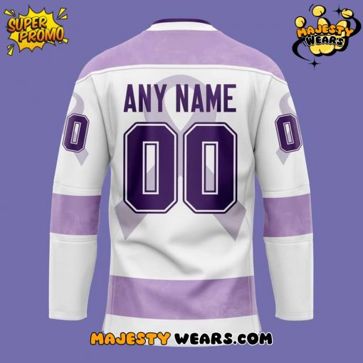 South Carolina Stingrays Cancer Awareness Special Hockey Jersey