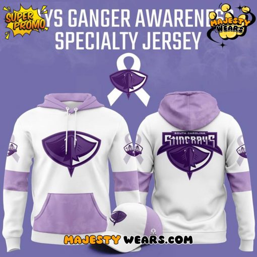 South Carolina Stingrays Cancer Awareness Special Hoodie