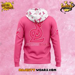St Louis Blues 2025 Pink in the Rink Special Hoodie