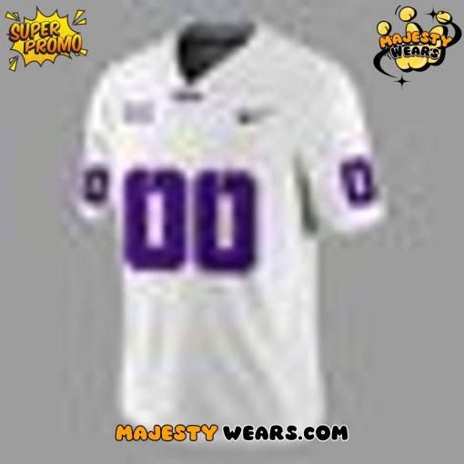 TCU Horned Frogs ‘White Out’ Custom Football Jersey