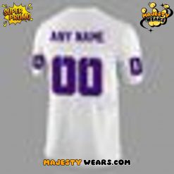 TCU Horned Frogs White Out Custom Football Jersey