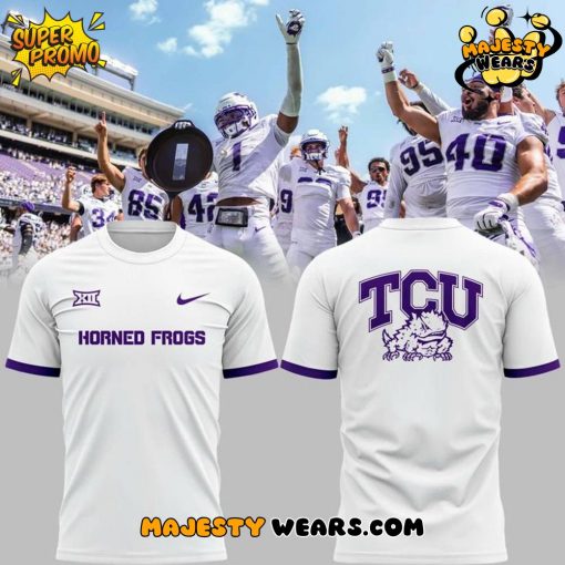 TCU Horned Frogs ‘White Out’ T-Shirt