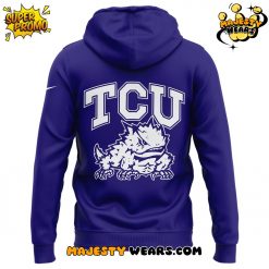 TCU Horned Frogs x Jesus Won Special Purple Hoodie