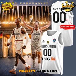 Team Deutschland Special White Basketball Jersey