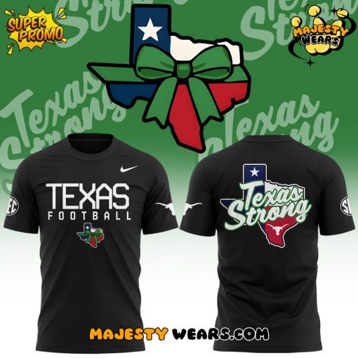 Texas Longhorns Texas Flood 2025 Memorial T-Shirt – Black