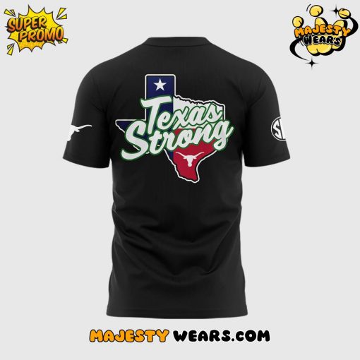 Texas Longhorns Texas Flood 2025 Memorial T-Shirt – Black