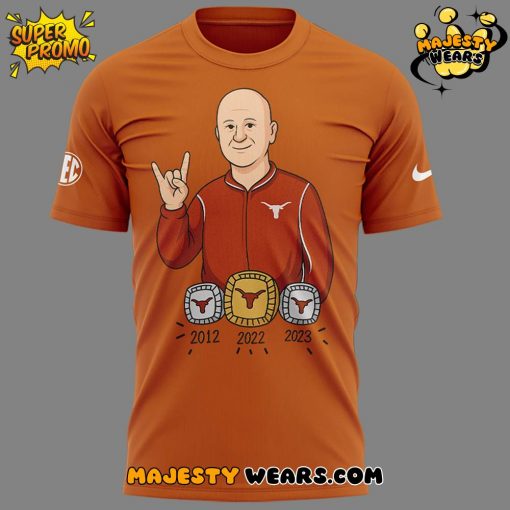 Texas Longhorns Volleyball Coach Jerrittelliott Special Tee