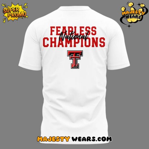 Texas Tech Red Raiders Fearless National Champions Exclusive Version T-Shirt