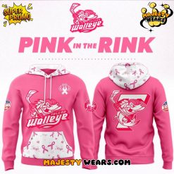 Toledo Walleye 2025 “Pink in the Rink” Special Hoodie