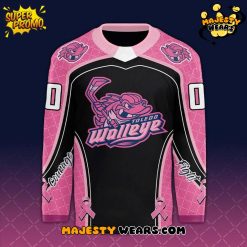 Toledo Walleye Pink in the Rink 2025 Custom Hockey Jersey