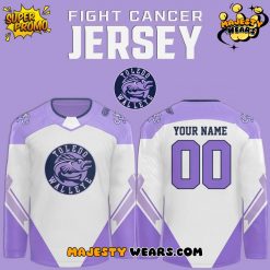 Toledo Walleye x 2025 Hockey Fight Cancer Custom Hockey Jersey