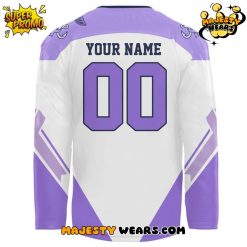 Toledo Walleye x 2025 Hockey Fight Cancer Custom Hockey Jersey