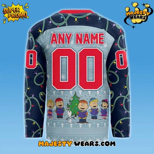 Toledo Walleye x Peanuts Christmas Night 2025 Custom Hockey Jersey