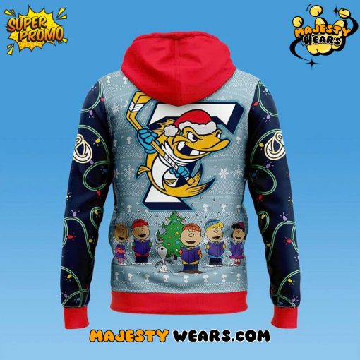 Toledo Walleye x Peanuts Christmas Night 2025 Special Hoodie