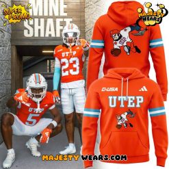 UTEP Miners Football 2025 93rd Homecoming Special Orange Hoodie
