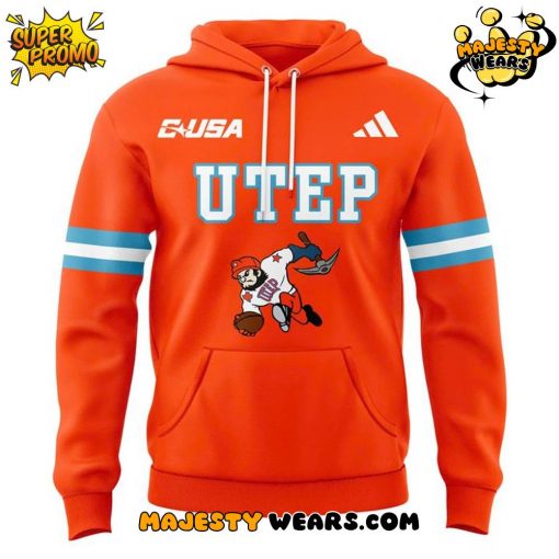UTEP Miners Football 2025 93rd Homecoming Special Orange Hoodie
