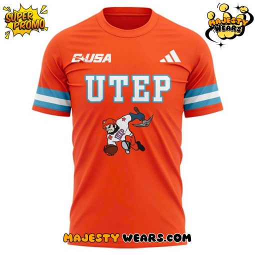 UTEP Miners Football 2025 93rd Homecoming Special Orange Tee