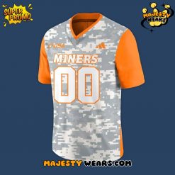 UTEP Miners Heroes Tribute Uniform Custom Football Jersey