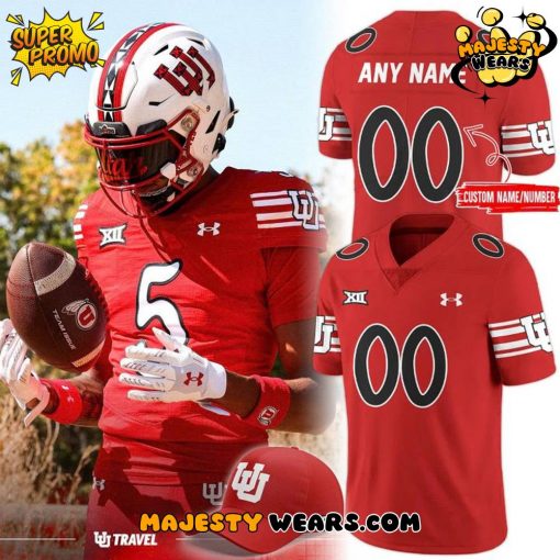Ute Utah New Season 2025-26 Custom Football Jersey