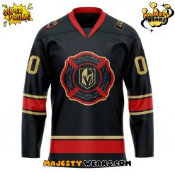 Vegas Golden Knights Fire & Rescue Appreciation Day 2025 Hockey Jersey