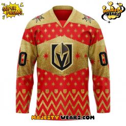 Vegas Golden Knights x 2025 Christmas Holiday Custom Hockey Jersey