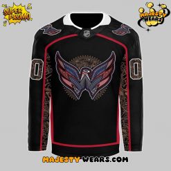 Washington Capitals Celebrate Hispanic Heritage Custom Hockey Jersey