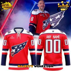Washington Capitals ”Screaming Eagle” 2025 Special Hockey Jersey