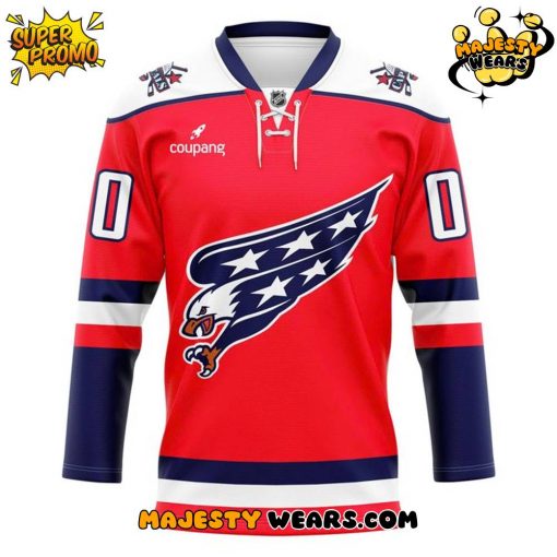 Washington Capitals ”Screaming Eagle” 2025 Special Hockey Jersey