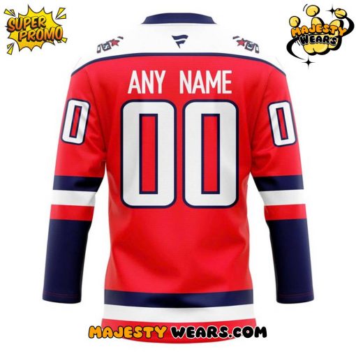Washington Capitals ”Screaming Eagle” 2025 Special Hockey Jersey