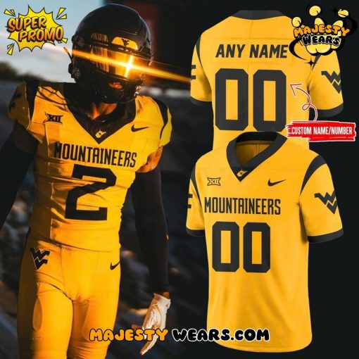 West Virginia Mountaineers Golden Hour 2025 Special Football Jersey