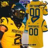 West Virginia Mountaineers ”White Out” Gameday Custom Football Jersey