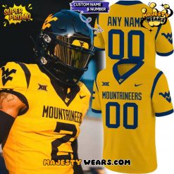 West Virginia Mountaineers ”Golden Hour” Custom Football Jersey