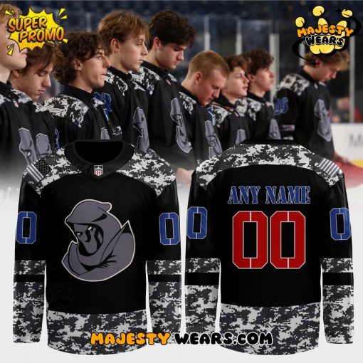 Youngstown Phantoms x Military Appreciation Night Custom Hockey Jersey