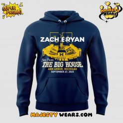 Zach Bryan x Michigan Wolverines Tour “The Big House” 2025 Special Hoodie