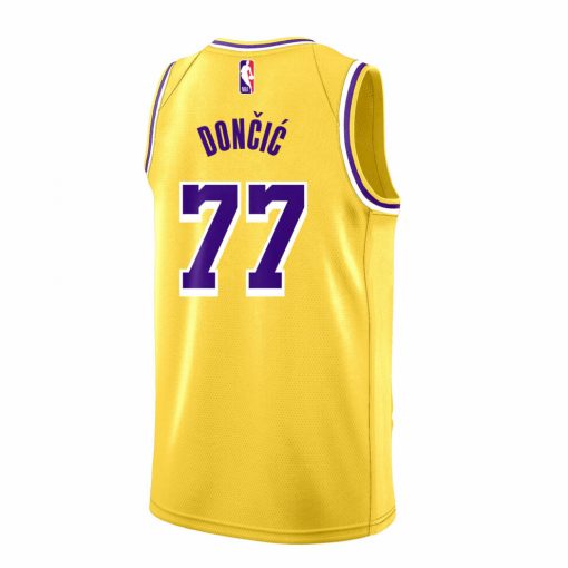 Los Angeles Lakers Show Luka Doncic Basketball Jersey