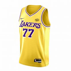 Los Angeles Lakers Show Luka Doncic Basketball Jersey