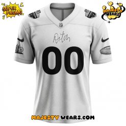 Aitch x NFL London Game Custom Football Jersey – White