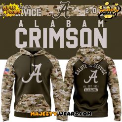 Alabama Crimson Tide Salute To Service Camo Hoodie