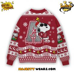 Alabama Crimson Tide x Snoopy Roll Tide Ugly Christmas Sweater