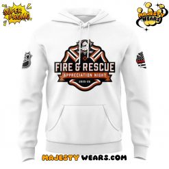 Anaheim Ducks 2025 Fire & Rescue Appreciation Night Special Hoodie