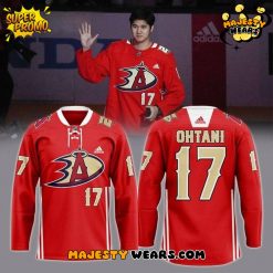 Anaheim Ducks x Shohei Ohtani Limited Edition Hockey Jersey Anaheim Ducks x Shohei Ohtani Limited Edition Hockey Jersey