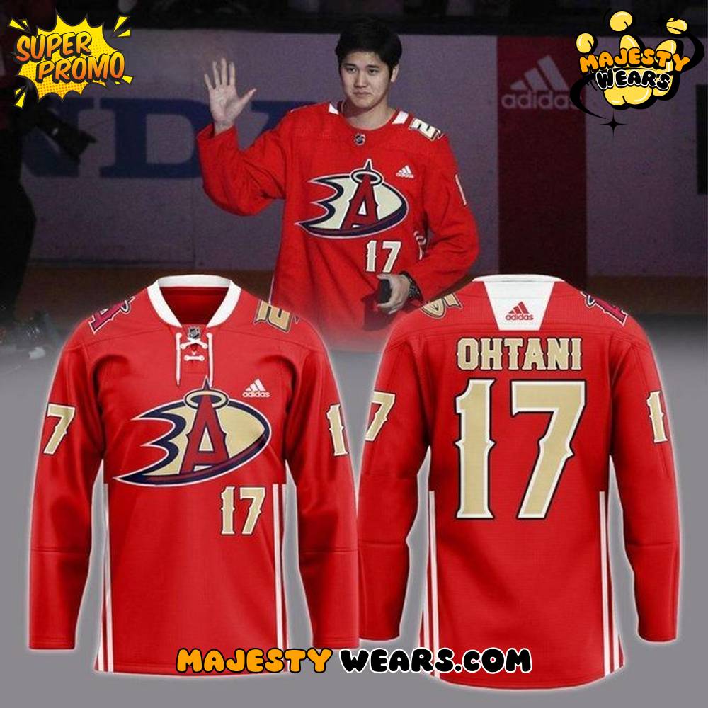 Anaheim Ducks x Shohei Ohtani Limited Edition Hockey Jersey Anaheim Ducks x Shohei Ohtani Limited Edition Hockey Jersey