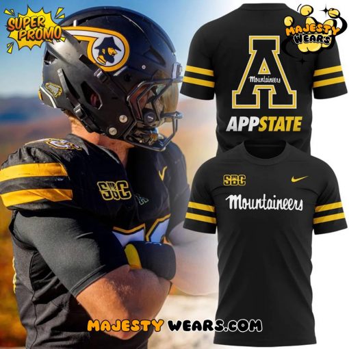 Appalachian State Mountaineers Wordmark Logo Uniform T-Shirt