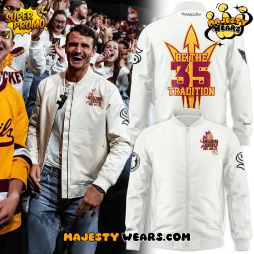 Arizona State Sun Devils Joey Daccord “Be The 35 Tradition” Bomber Jacket