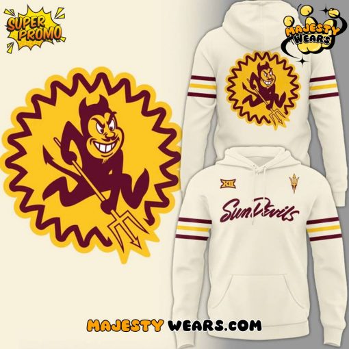 Arizona State Sun Devils Wordmark New Logo Special Hoodie
