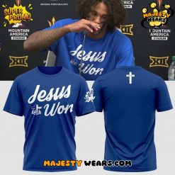 Arizona State Sun Devils x Jesus Won Navy T-Shirt